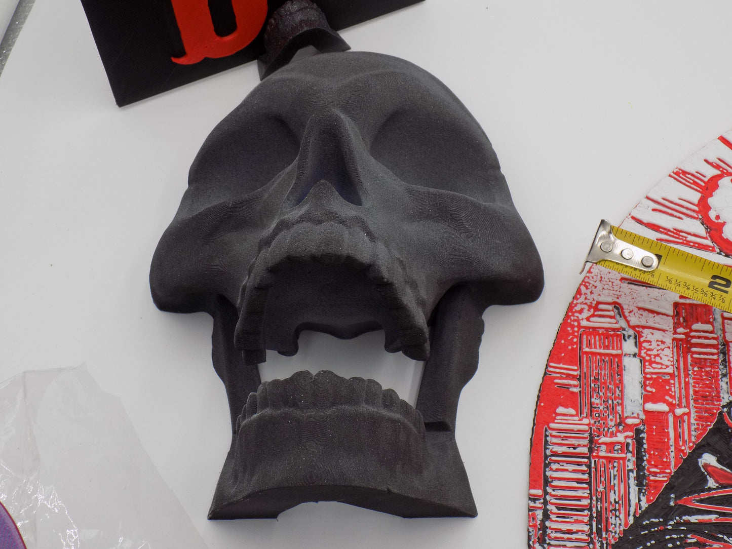Trump: Big Red Button w/ a KILLER Skull Stand: By: BecksterBeast