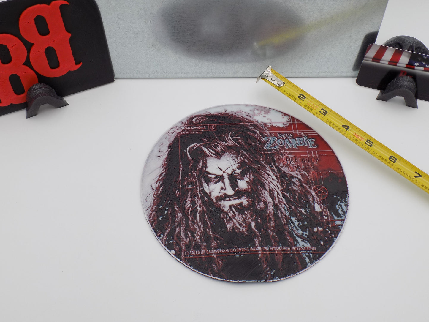 Rob Zombie, Hellbilly Deluxe, Fridge Magnet, Large! Won't find another one! 😍