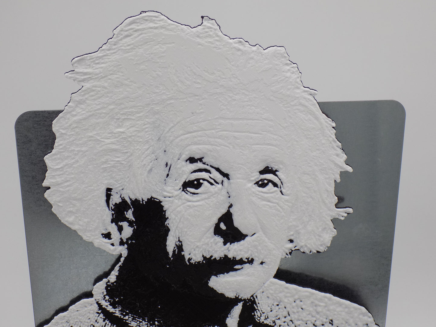 Albert Einstein 3D Printed Massive Wall Art - Won't find another one! 😍