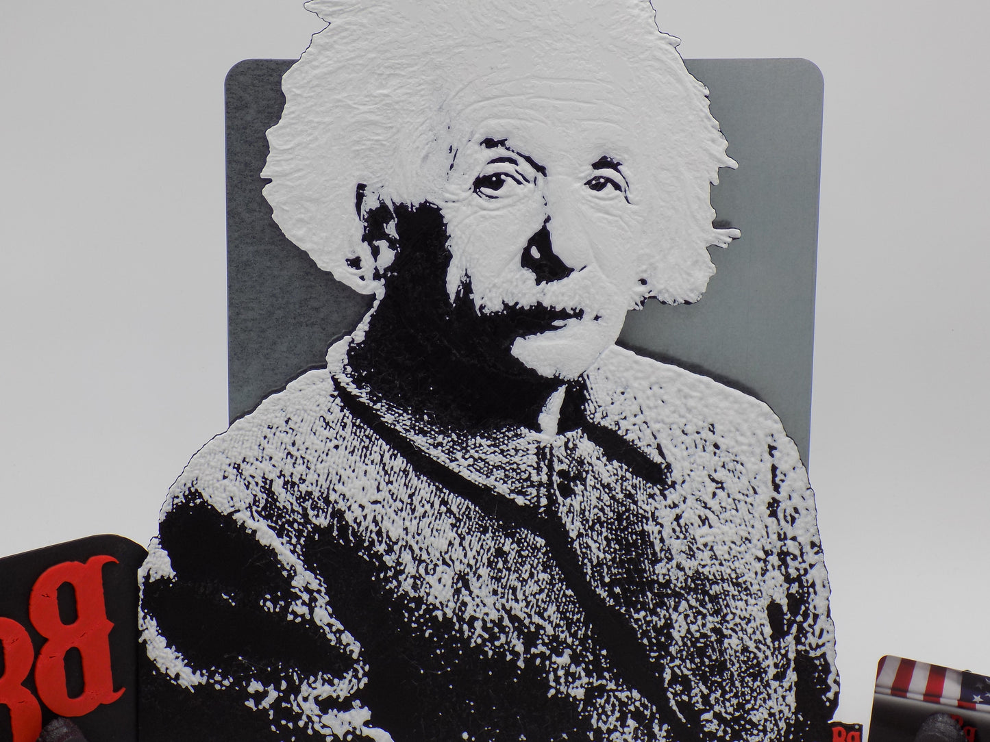 Albert Einstein 3D Printed Massive Wall Art - Won't find another one! 😍