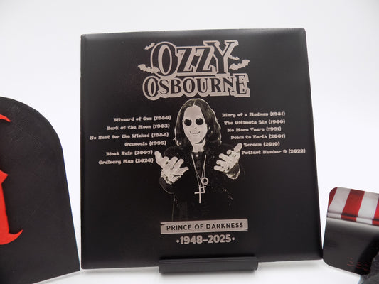Ozzy Osbourne Life Tribute Collection Tile.  By: BecksterBeast