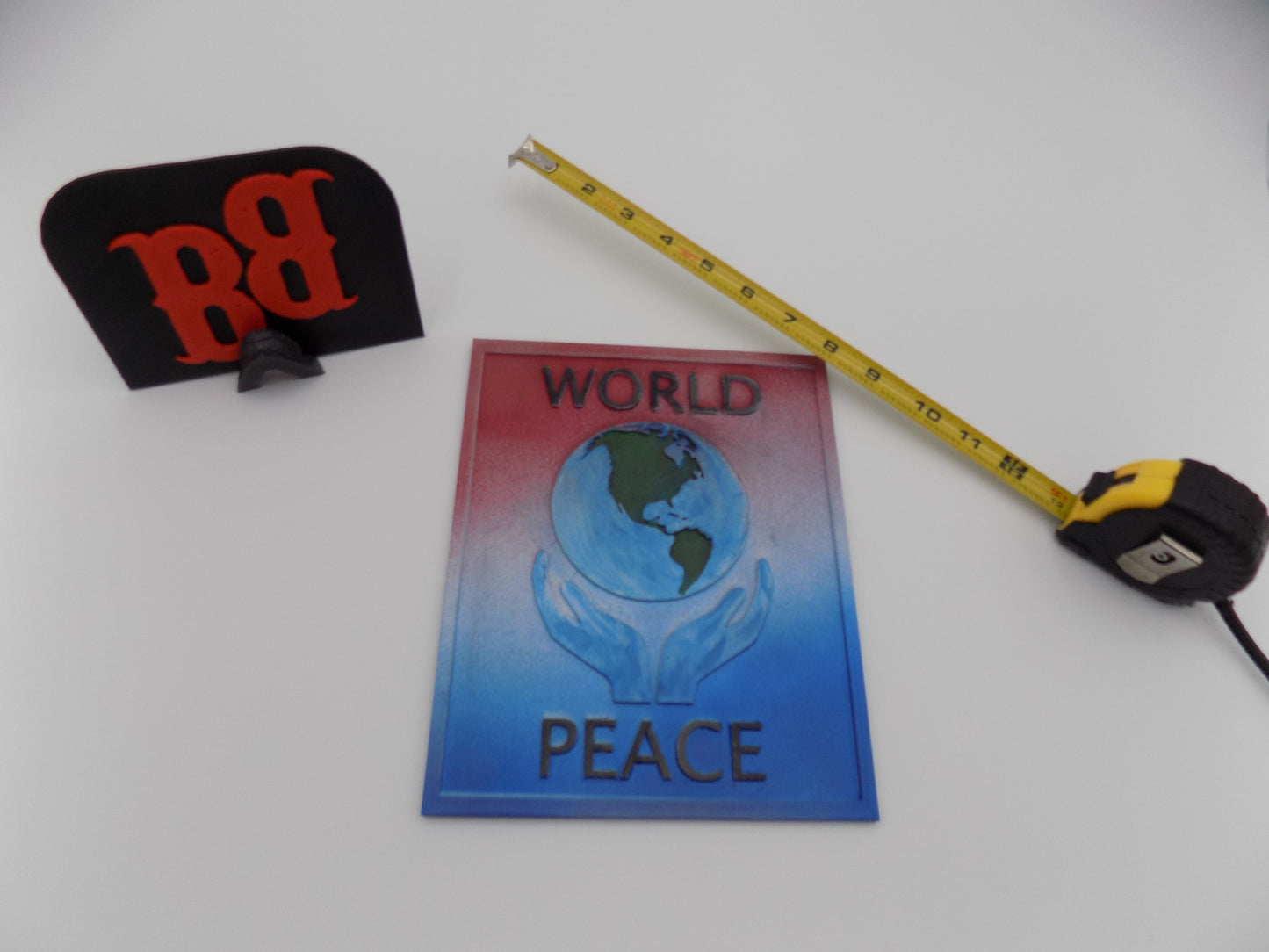 BecksterBeast's Massive 3D Printed World Peace Fridge Magnet