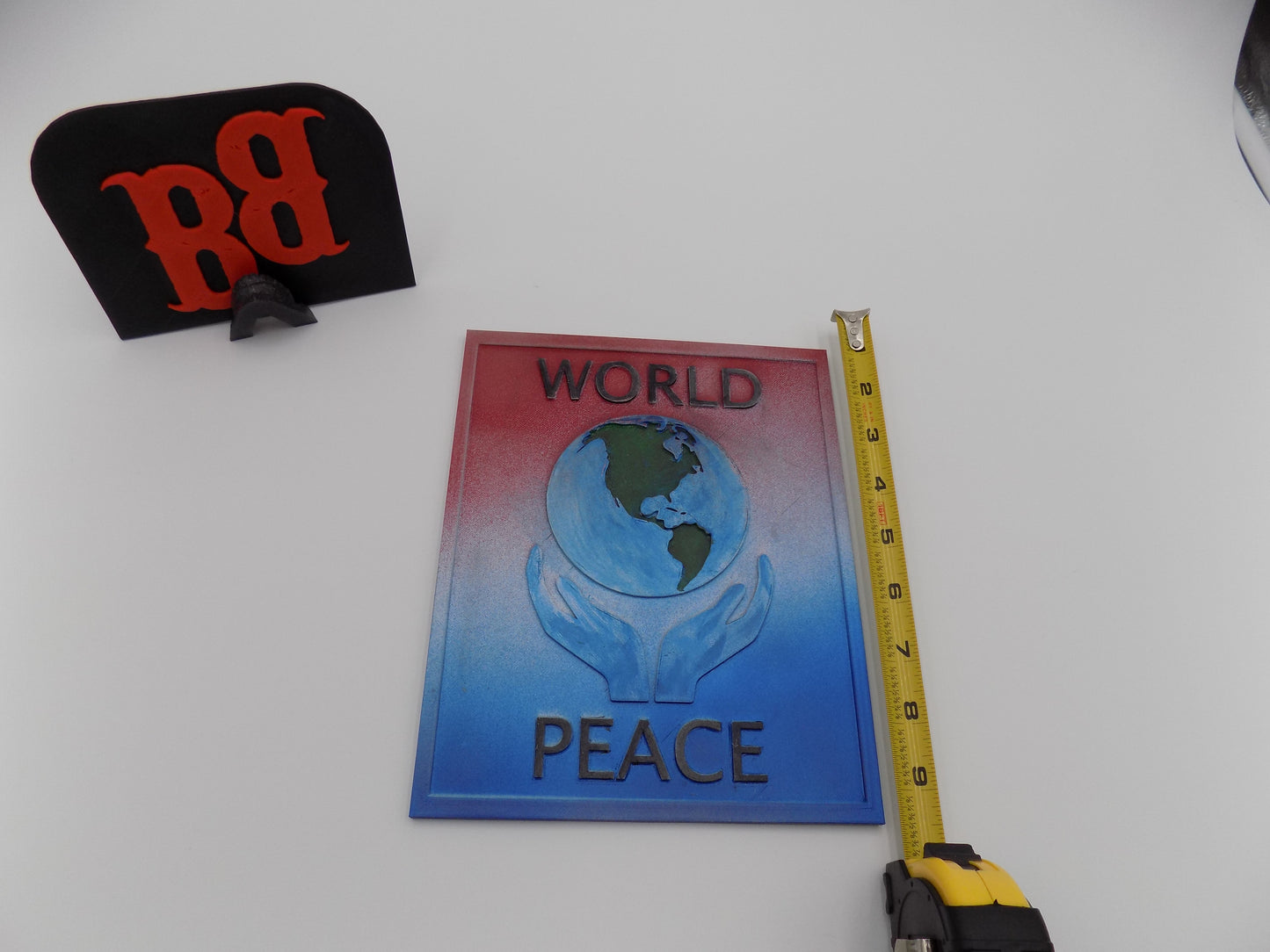 BecksterBeast's Massive 3D Printed World Peace Fridge Magnet